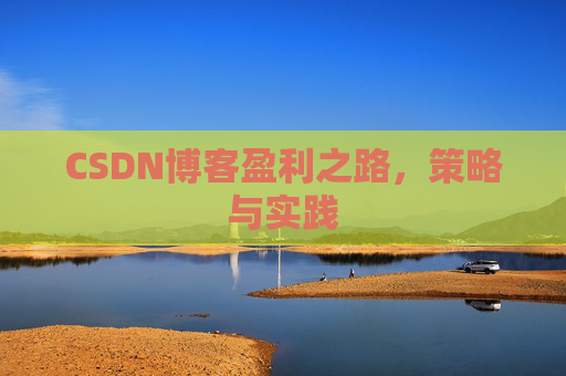 CSDN博客盈利之路,策略与实践